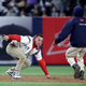 Illustration for article titled Idiot On The Field In Yankee Stadium Gets Taken Out Near Second Base